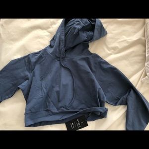 ⚡️SALE ⚡️ 💪🏼 NVGTN Blue Cropped Hoodie NWT